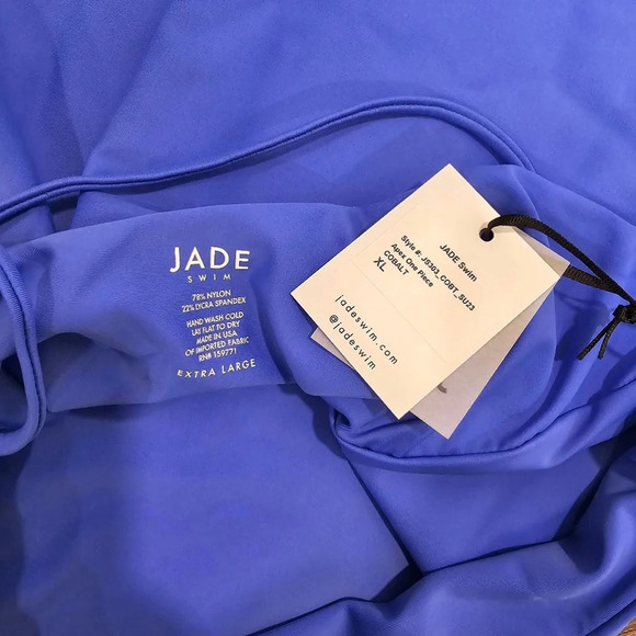 Jade Swim Ape One Piece Swimsuit XL Cobalt - Picture 2 of 7